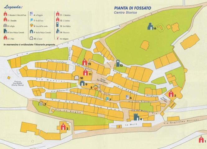 הוילה Fossato di Vico Il Risveglio Dei Sensi מראה חיצוני תמונה